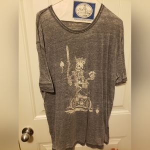Lucky Brand Skeleton Tee